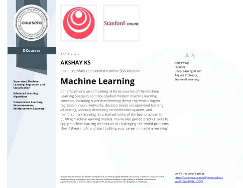 Machine Learning