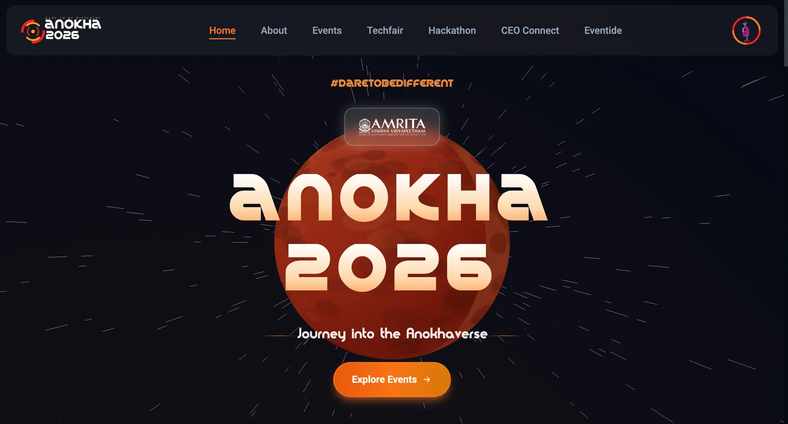 Anokha 2026 - Technical Fest Backend System
