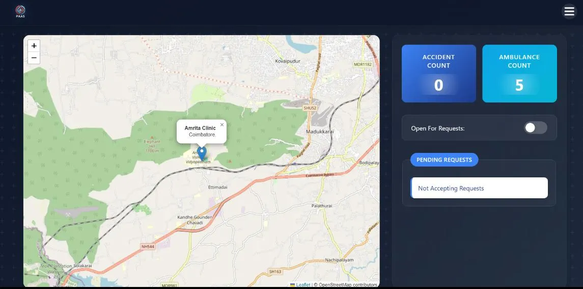 Post Accident Alert System