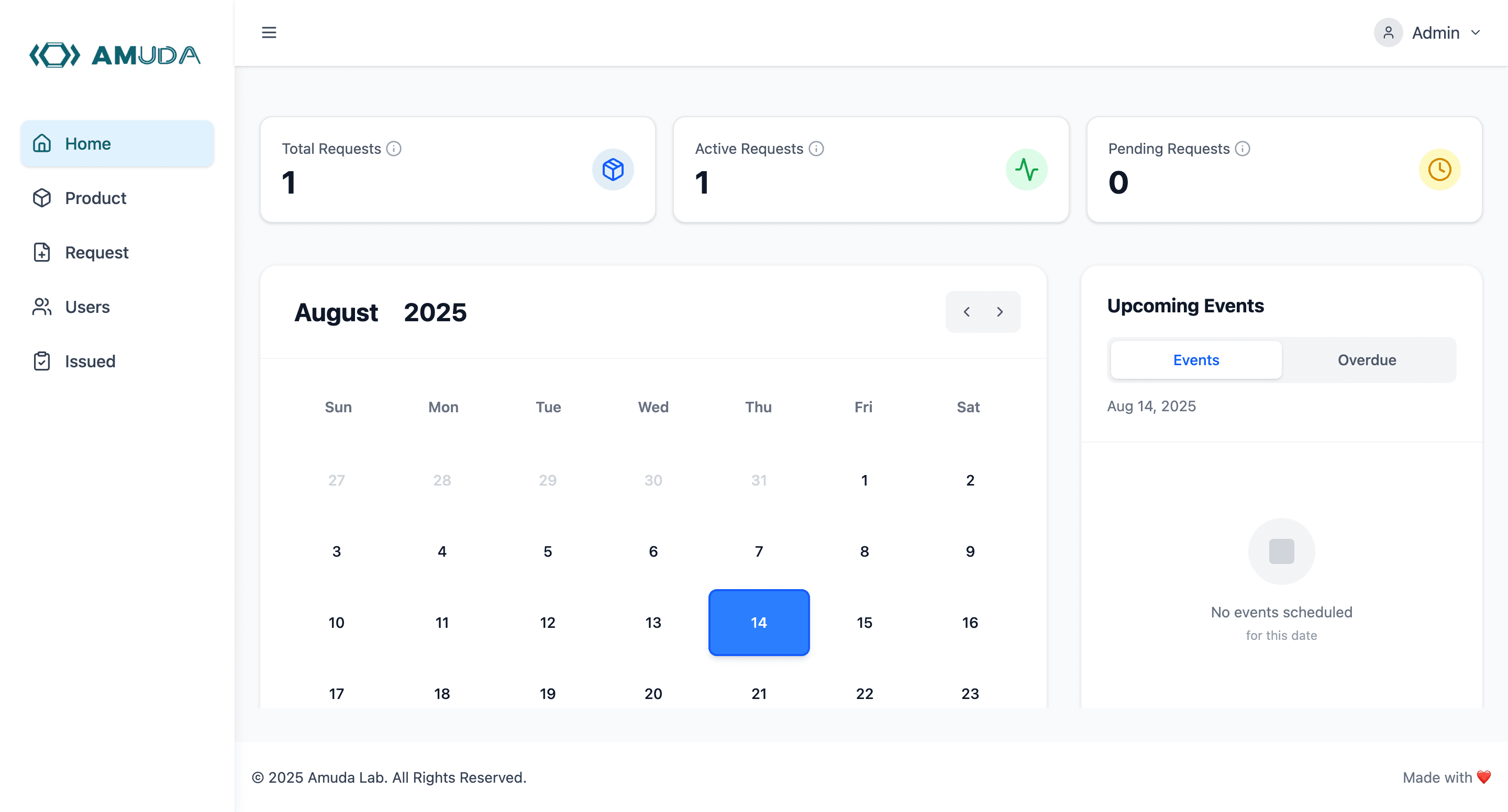 Components Tracker for Amuda Lab