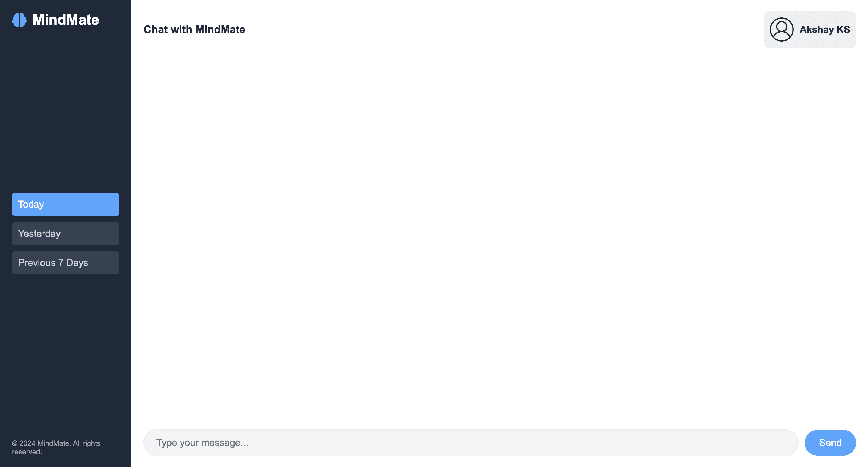 MindMate - AI Mental Health Chatbot
