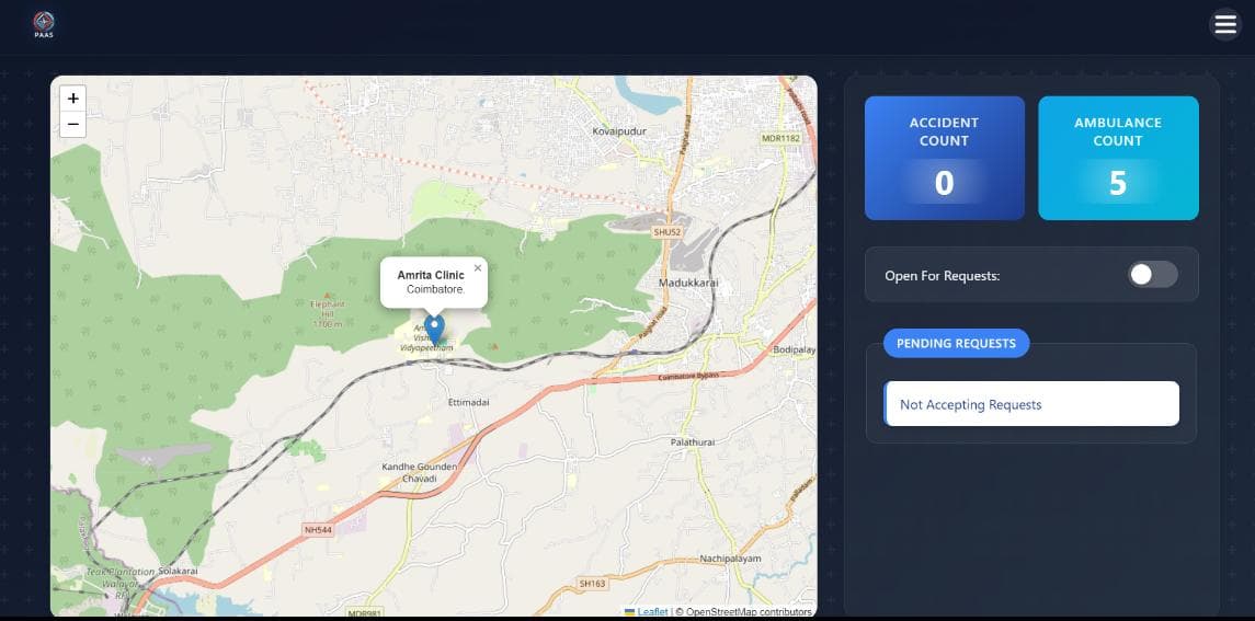 Post Accident Alert System